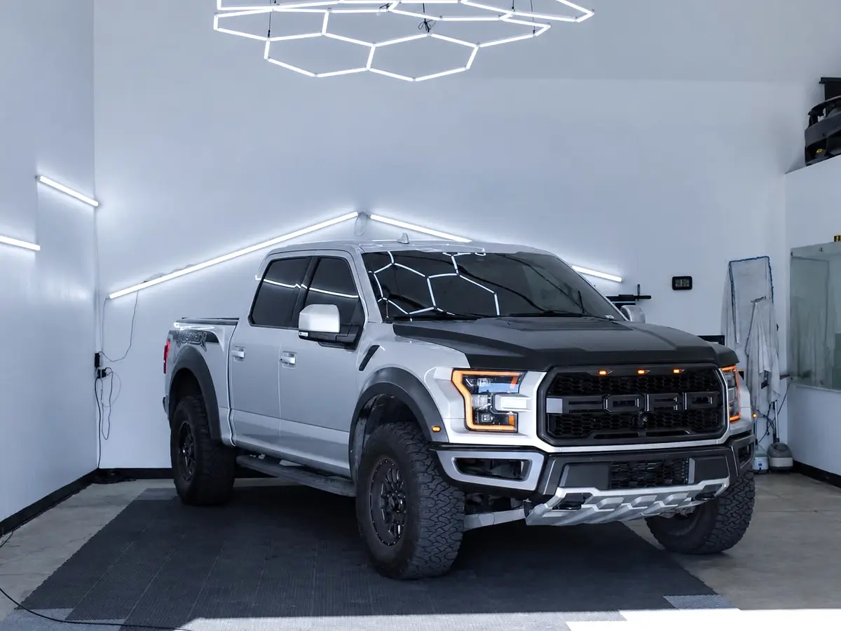 Finished Ford Raptor inside the TinTinT studio